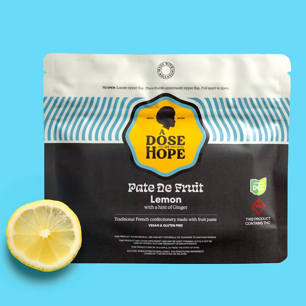 Lemon Ginger Pate De Fruit