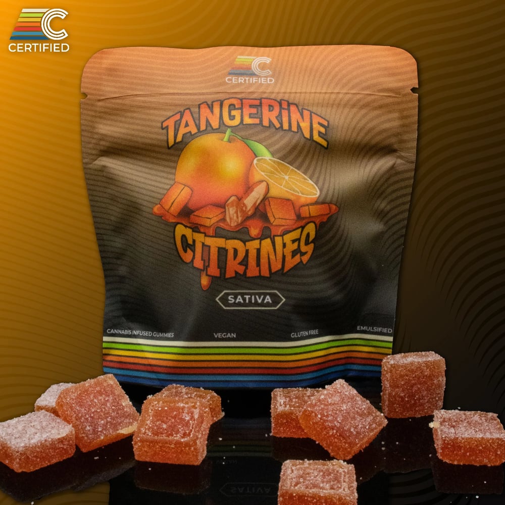Tangerine Citrines