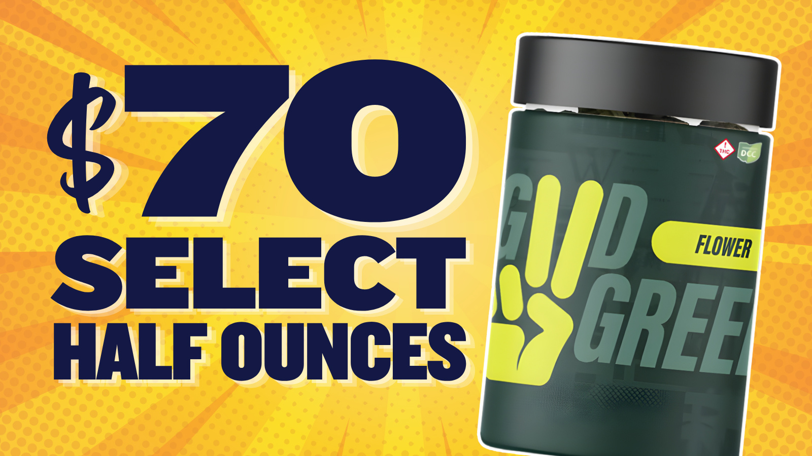 $70 SELECT 14.15G *WHILE SUPPLIES LAST