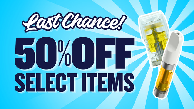 50% OFF SELECT ITEMS