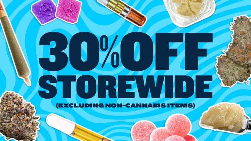30% OFF STOREWIDE ALL MONTH LONG!
