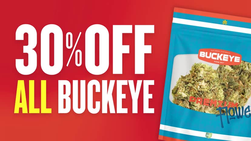 30% OFF BUCKEYE RELIEF
