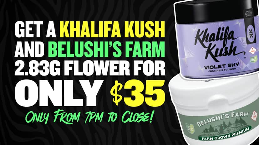 BUY 1 EACH KK & BELUSHI 2.83 FOR $35