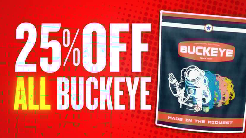 25% OFF BUCKEYE RELIEF