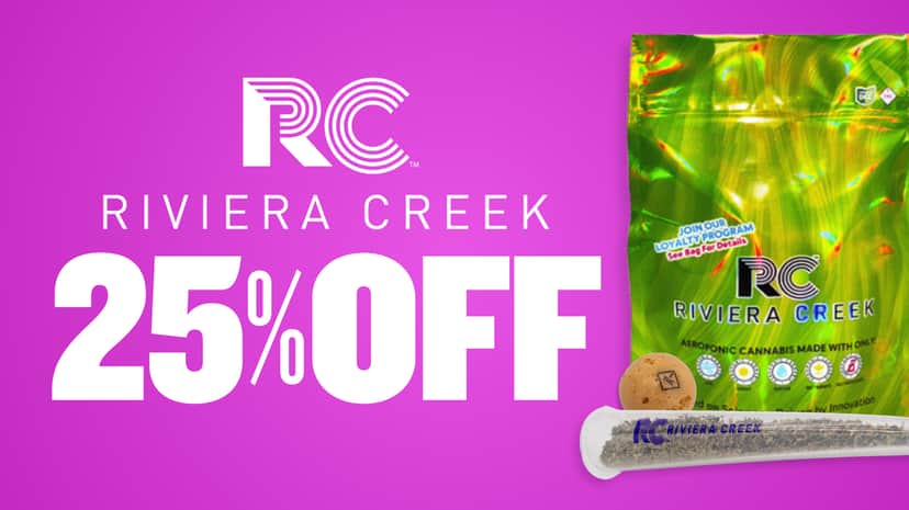 25% OFF RIVIERA CREEK 