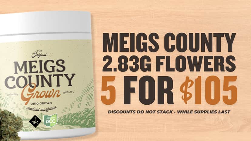 BUY 5 MEIGS COUNTY 2.83G FOR $105