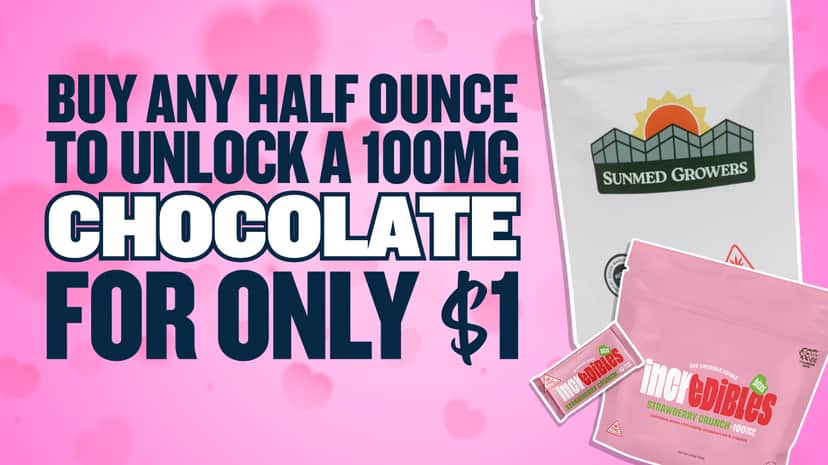 BUY ANY HALF OZ, GET A SELECT $1 ITEM