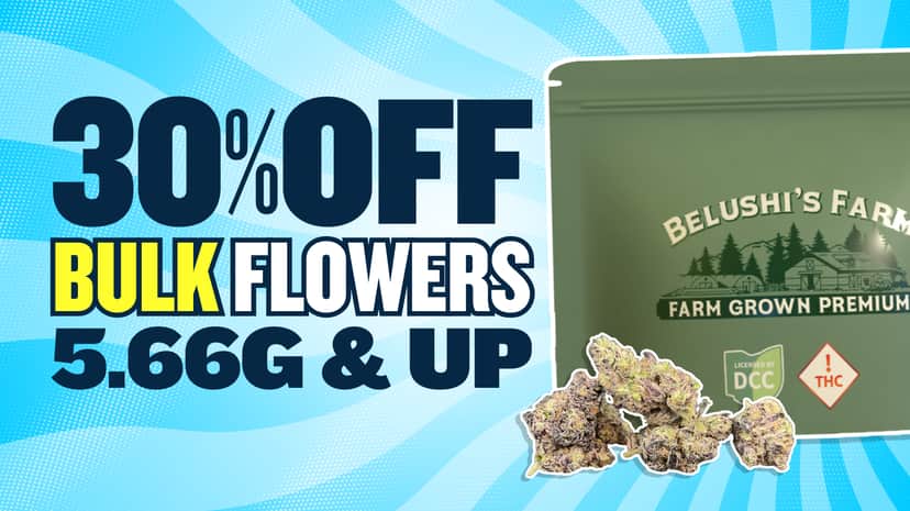 30% OFF ALL 5.66+ FLOWER