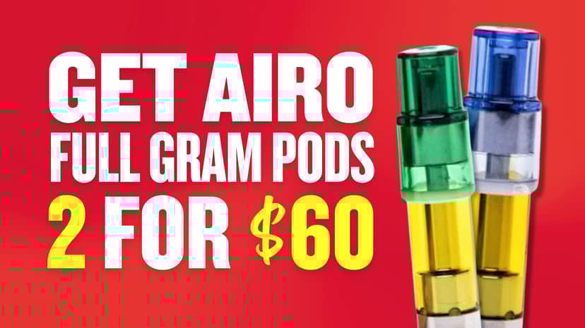 BUY 2 1G AIRO PODS FOR $60
