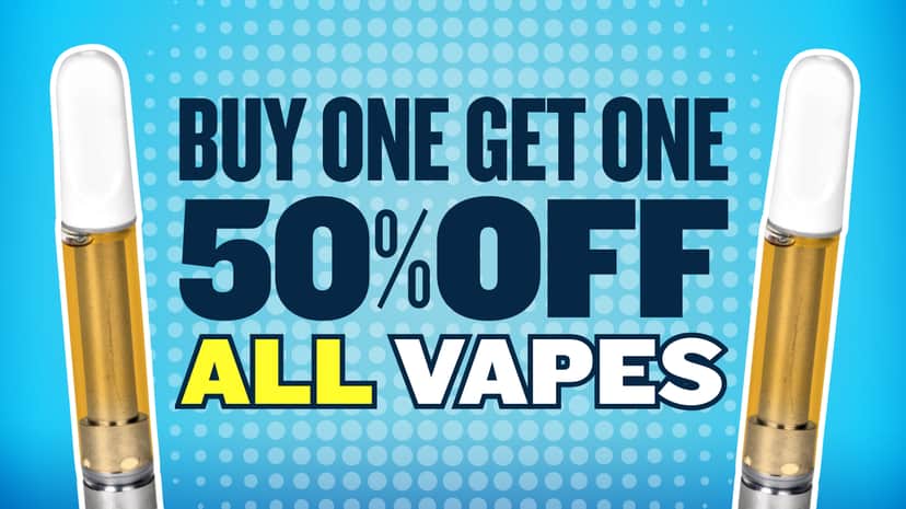 BUY 1 GET 1 50% OFF ALL VAPES