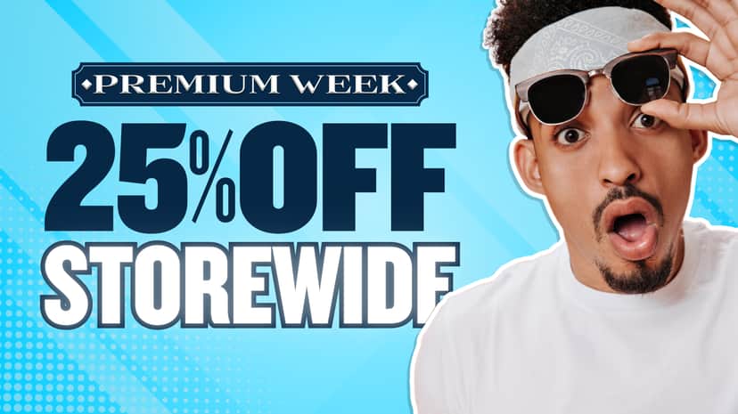 25% OFF STOREWIDE