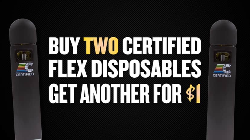 BUY 2 GET 1 FLEX DISPOSABLE FOR $1