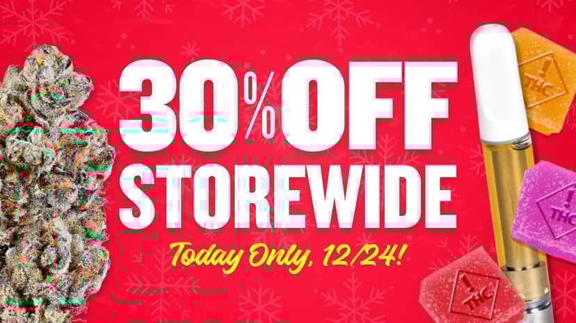 30% OFF STOREWIDE!