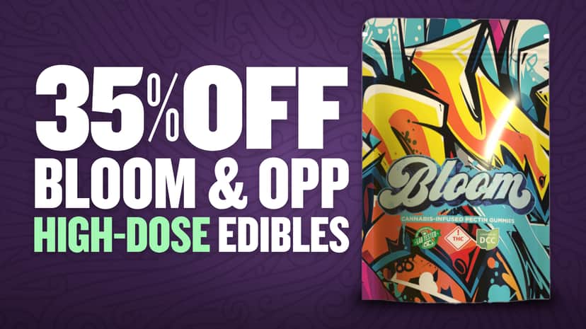 35% OFF WG BRANDS HIGH DOSE EDIBLES