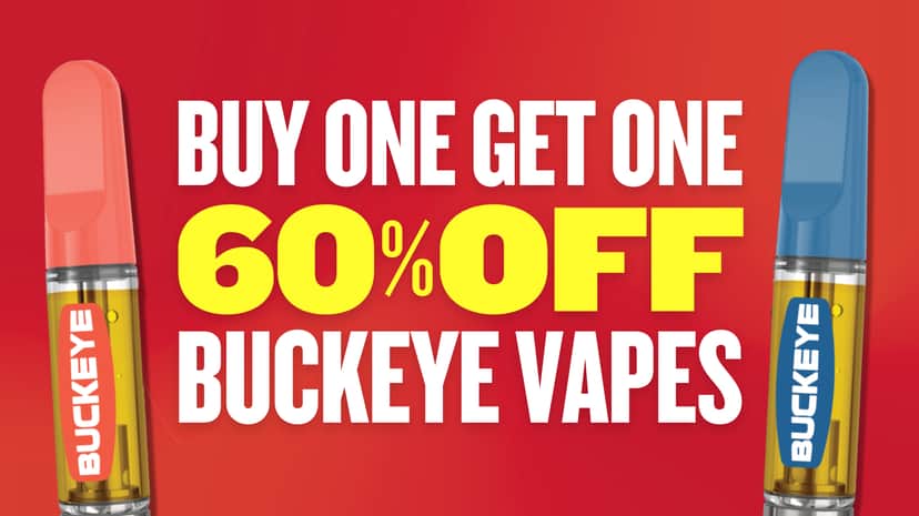 BUY 1 GET 1 60% OFF BUCKEYE VAPES