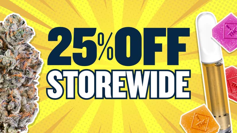 25% OFF STOREWIDE!