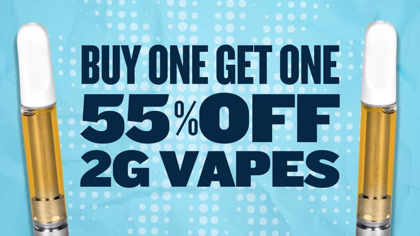 BUY 1 GET 1 55% OFF ALL 2G VAPES