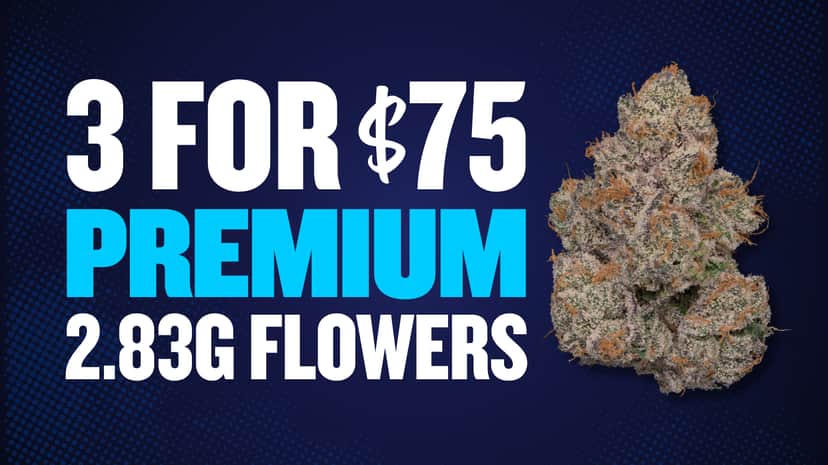 3 FOR $75 SELECT PREMIUM 2.83G