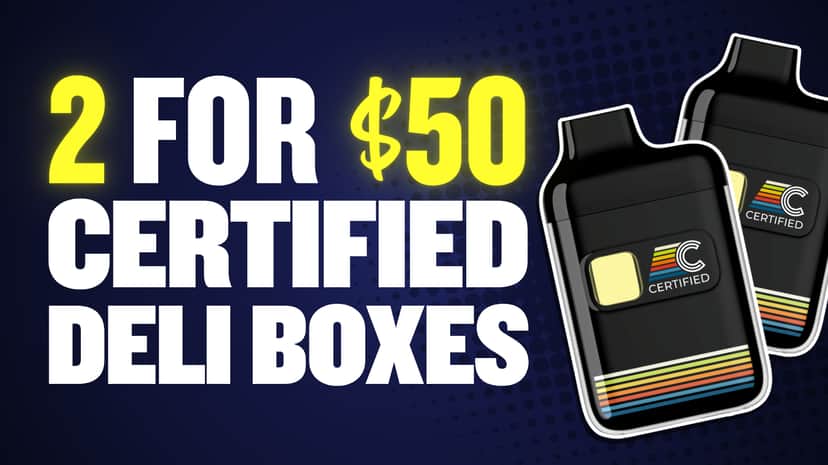 BUY 2 CERTIFIED DELI BOX DVPS FOR $50