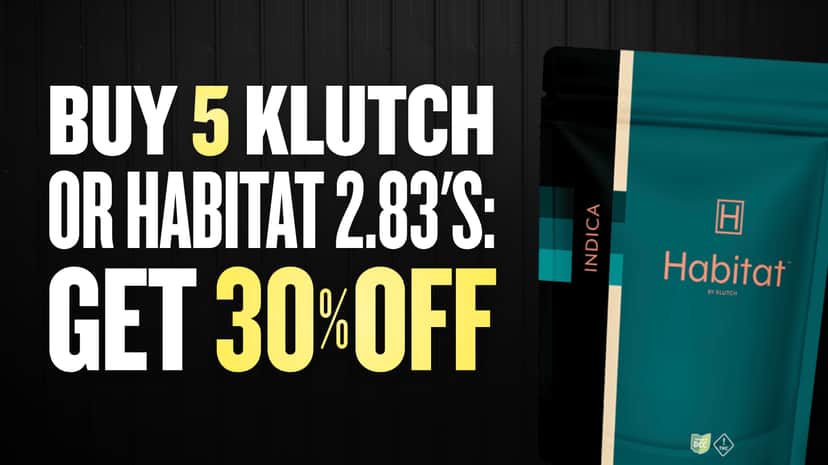 BUY 5 KLUTCH BRANDS 2.83G GET 30% OFF