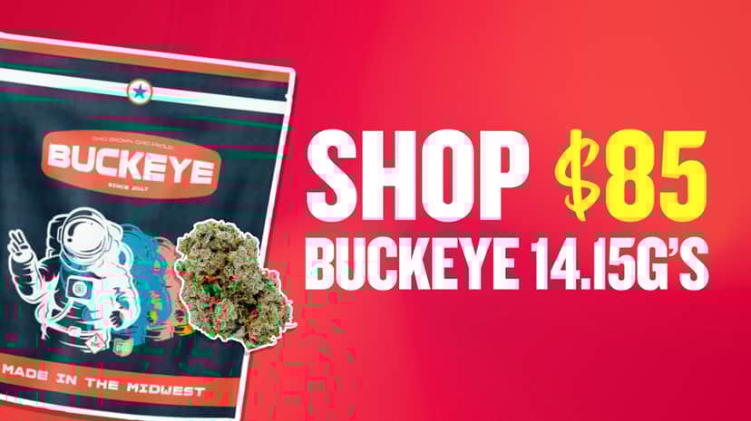 $85 BUCKEYE RELIEF 14.15G