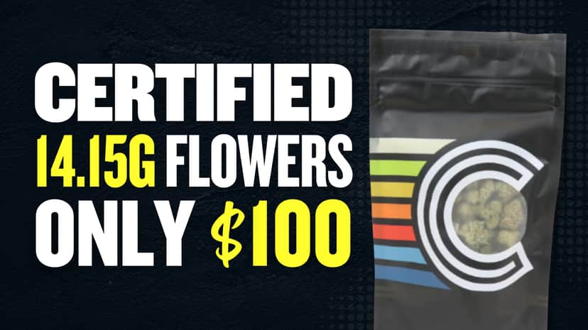 $100 FOR ALL CERTIFIED 14.15G