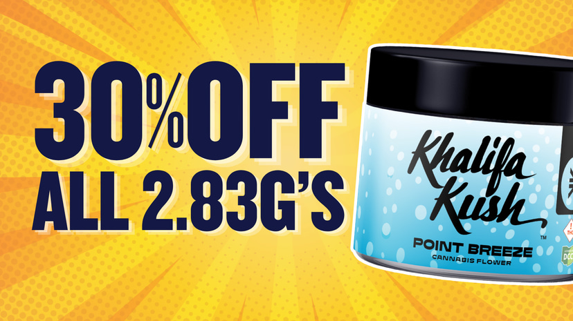 30% OFF ALL 2.83G FLOWER