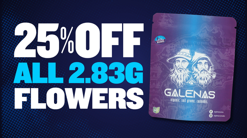 25% OFF ALL 2.83G FLOWER