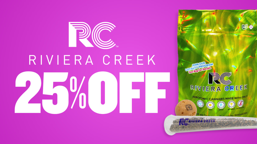 25% OFF RIVIERA CREEK 
